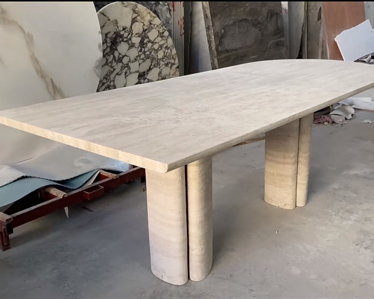 natural travertine dining table natural travertine dining table