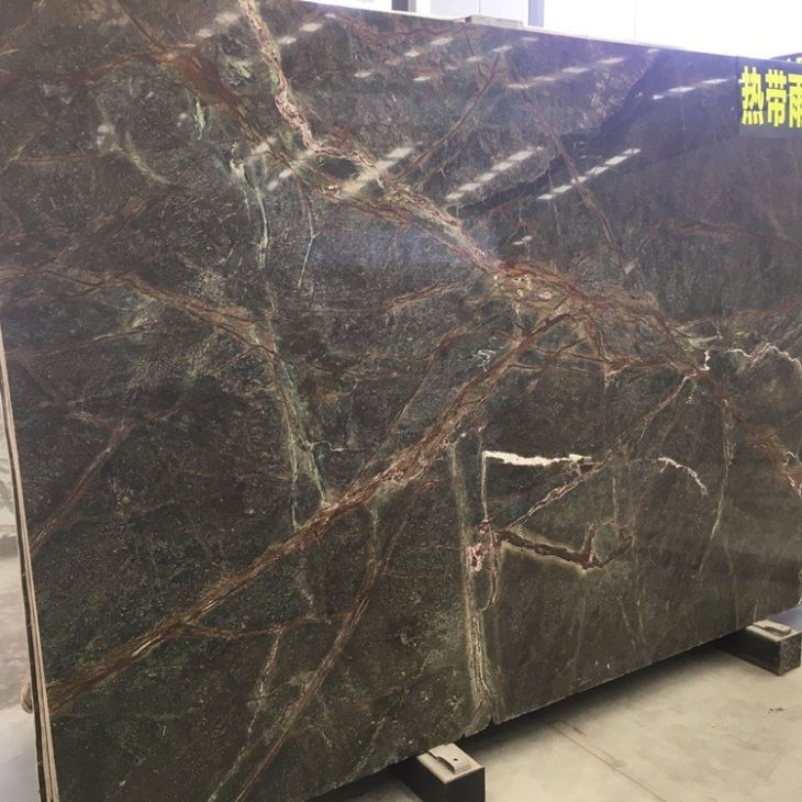 Rainforest Green Marble Slabs (5)