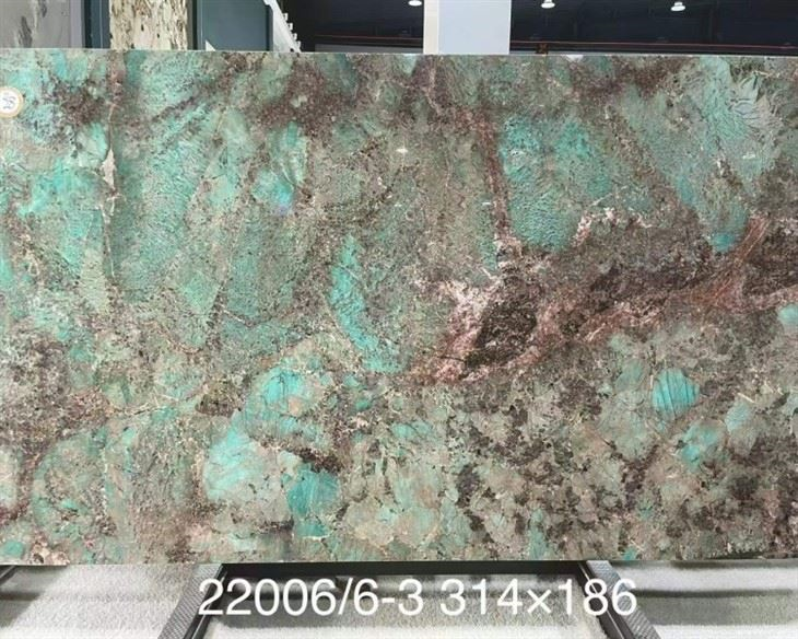 Amazon Green Quartzite Slab