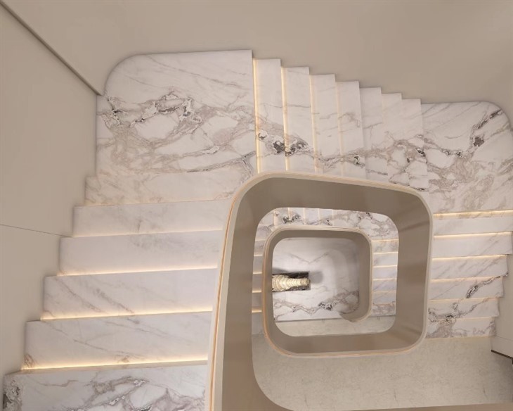 Caribbean Island Marble stair Caribbean Island Marble stair